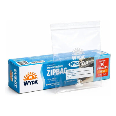 Bolsa Hermética Média Zip WYDA