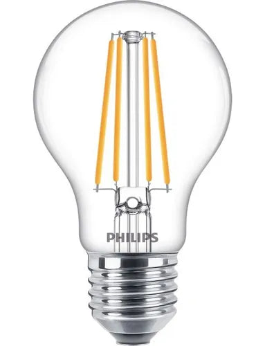 LAMPADA LEDClassic 6-60W LED FILAMENTO 3000K A60 E27 PHILIPS