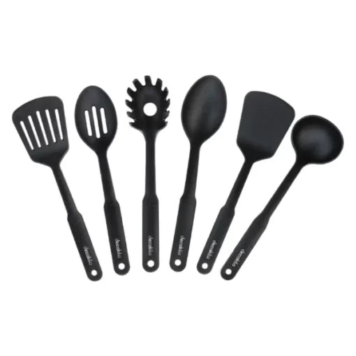 Decakila KMTT045B Conjunto de Utensílios de Cozinha 6Pcs