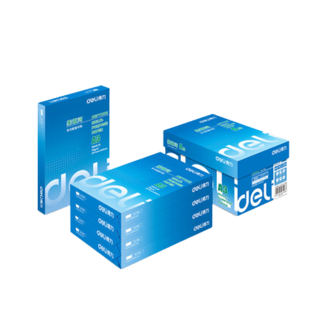 RESMA DE PAPEL A4 - 80G DELI 500 FOLHAS