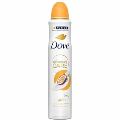 DOVE DEO SPRAY 250ML PASSION FRUIT