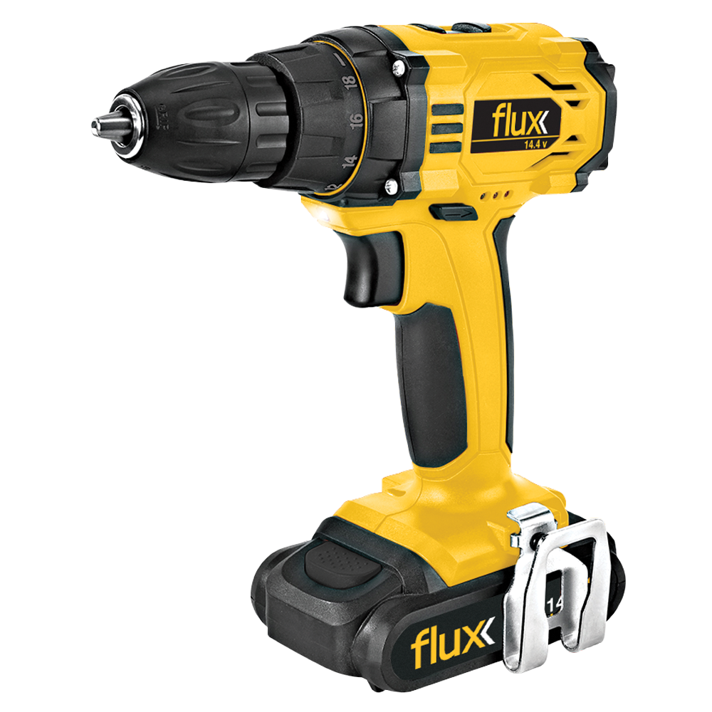 APARAFUSADORA SEM FIOS 14,4V 2X2,0AH LITIO FLUX