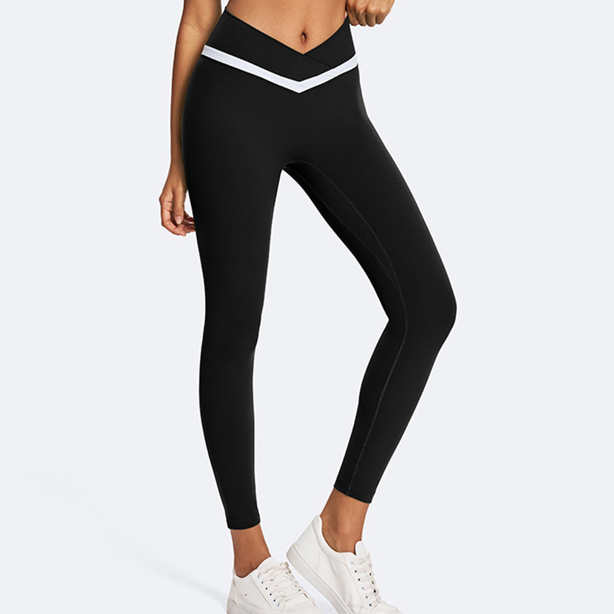 CONJUNTO FITNESS FEMININO VECTOR PRETO M