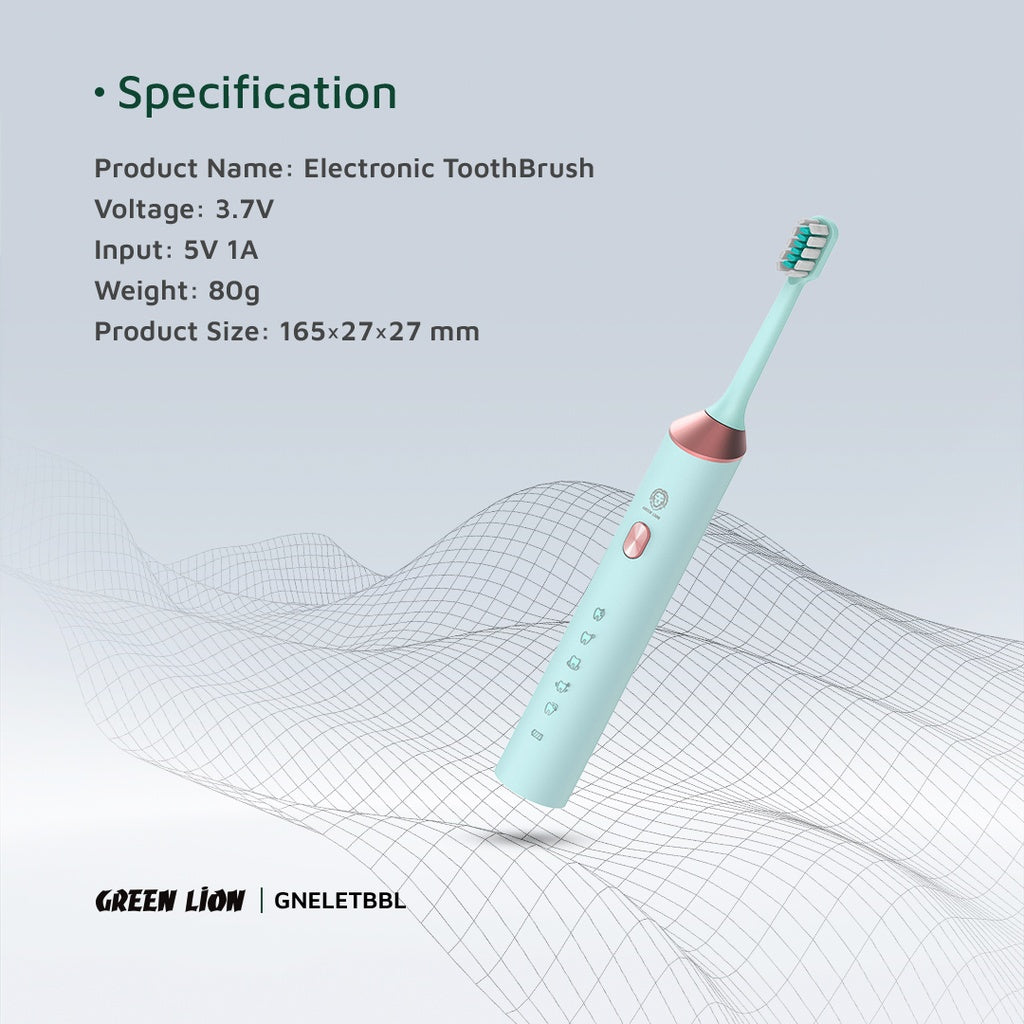 Green Lion Escova de Dentes Elétrica – Azul