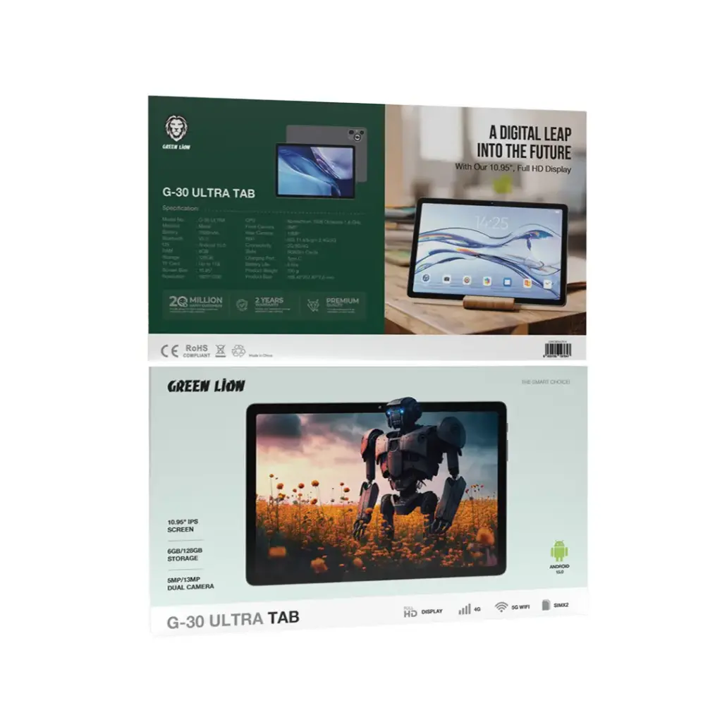 Green Lion G-30 Ultra Tab – Cinzento