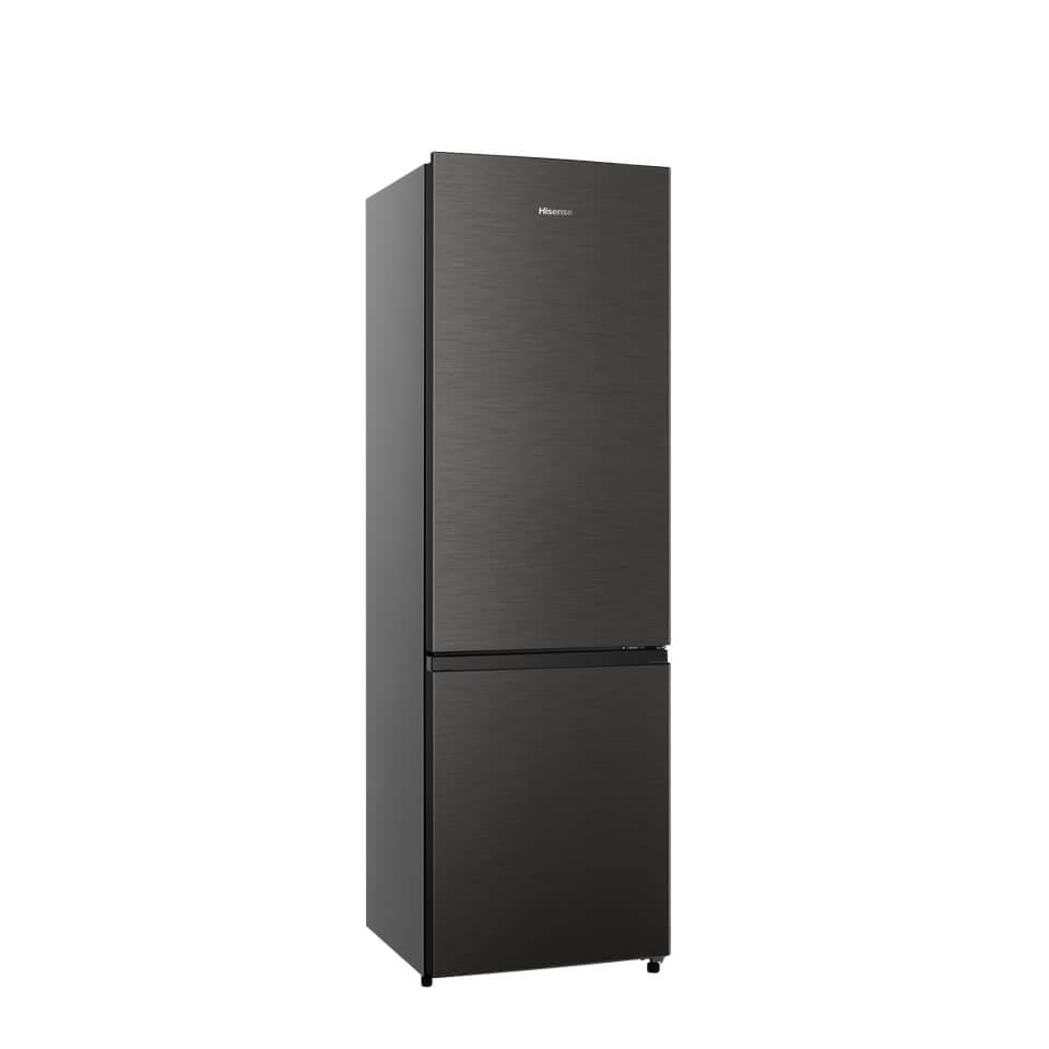 Frigorífico Combinado Hisense 264L Inox – No Frost, Controlo Temperatura Digital – Modelo H370BIT