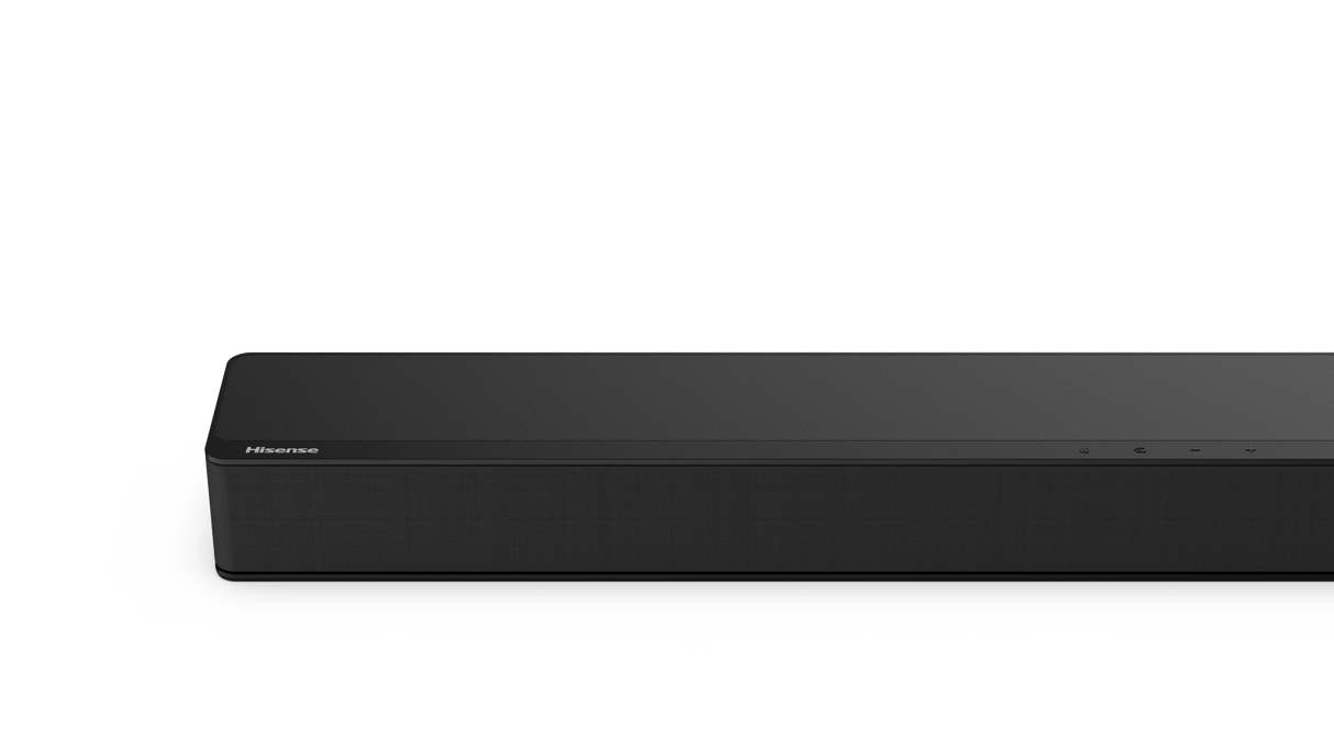 Soundbar Hisense HS2100 2.1 Canais 240W – Subwoofer Wireless, DTS Virtual:X, Bluetooth, HDMI ARC
