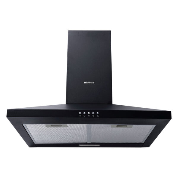 HISENSE EXTRATOR BLACK 600MM CHIMNEY - HWH601BK