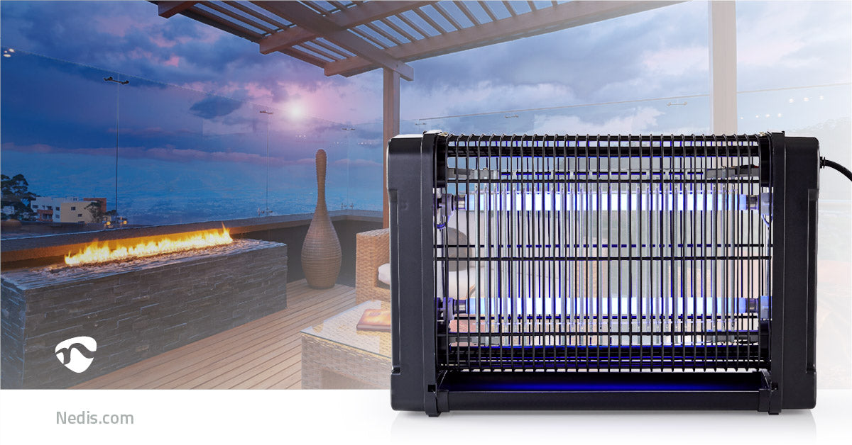 Armadilha luminosa para parar mosquitos INKI112CBK16