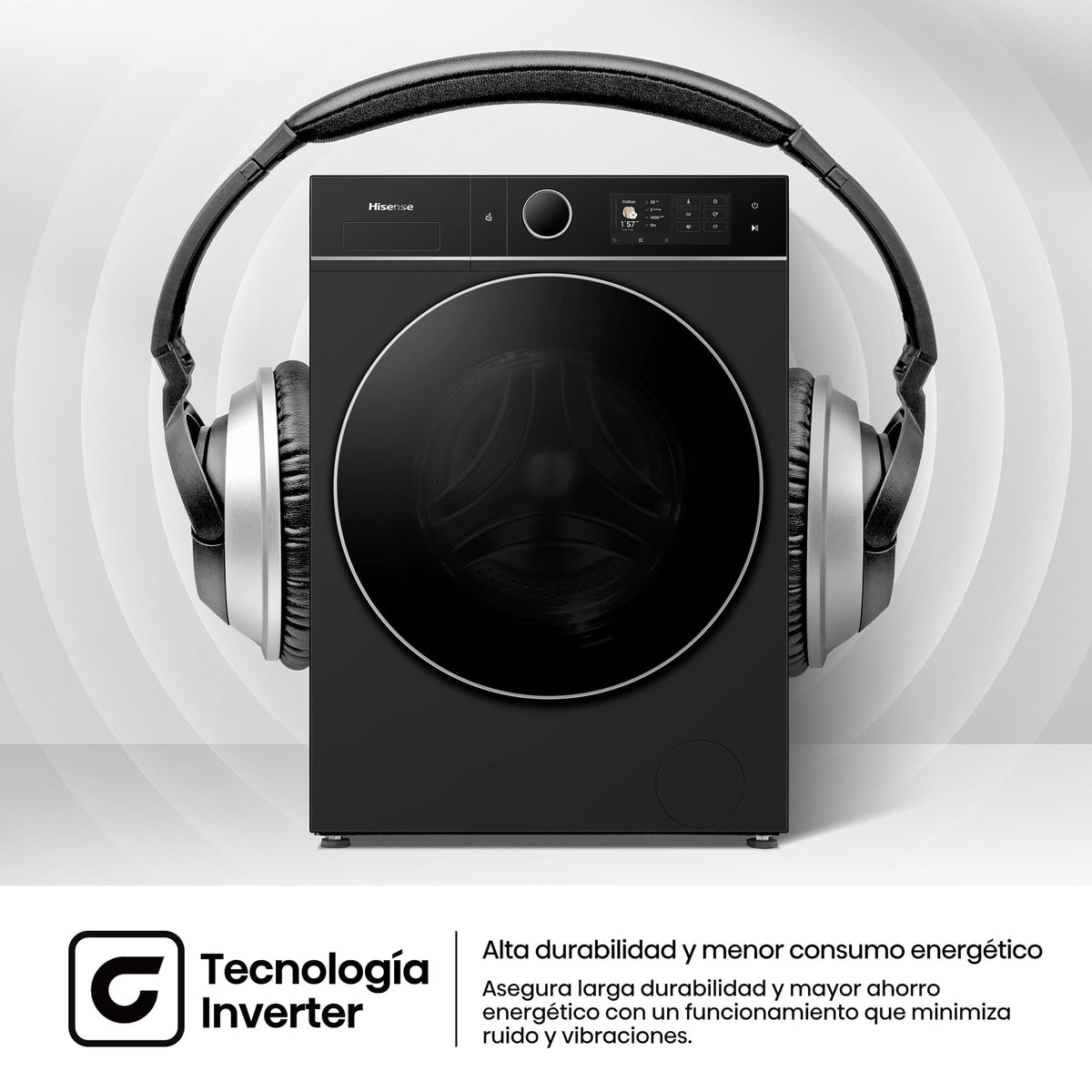 HISENSE MAQ. LAVAR E SECAR 12/8 KG 1400RPM