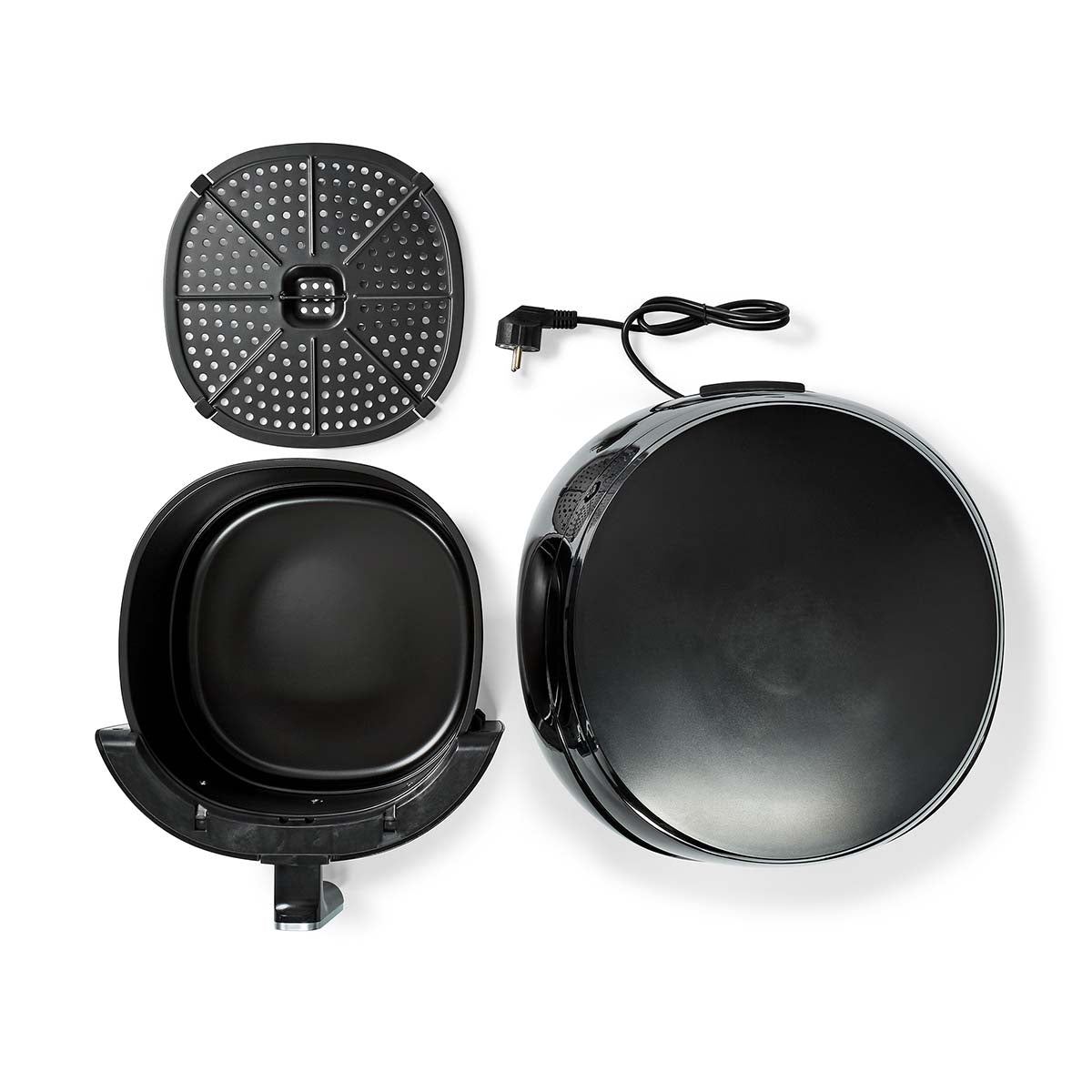 Fritadeira a ar quente XL |4,6 L| 80 a 200º |Digital | Preto