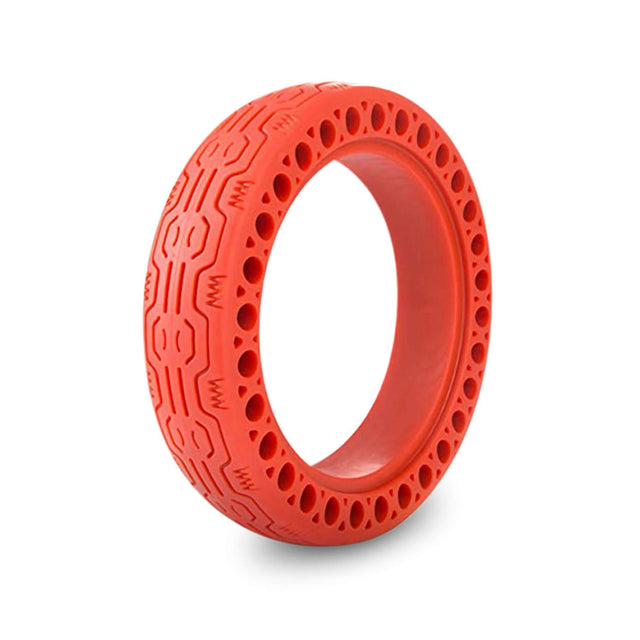 Pneu Anti-Furo para Trotinete Elétrica - Vermelho