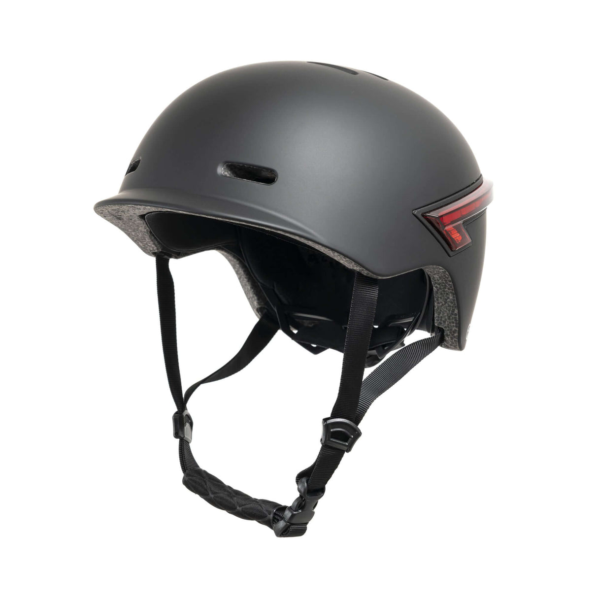 Capacete led traseiro e comando bluetooth - tamanho L preto