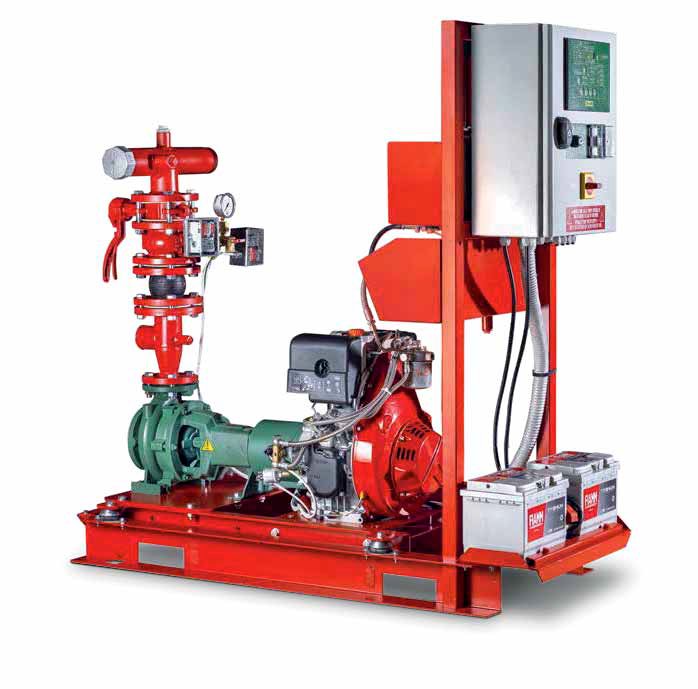 CONJUNTO EN12845 DAB 1KD40-200/219 37kW T400V