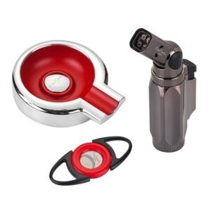 Pierre Cardin Conjunto Cinzeiro e Cortador Charutos