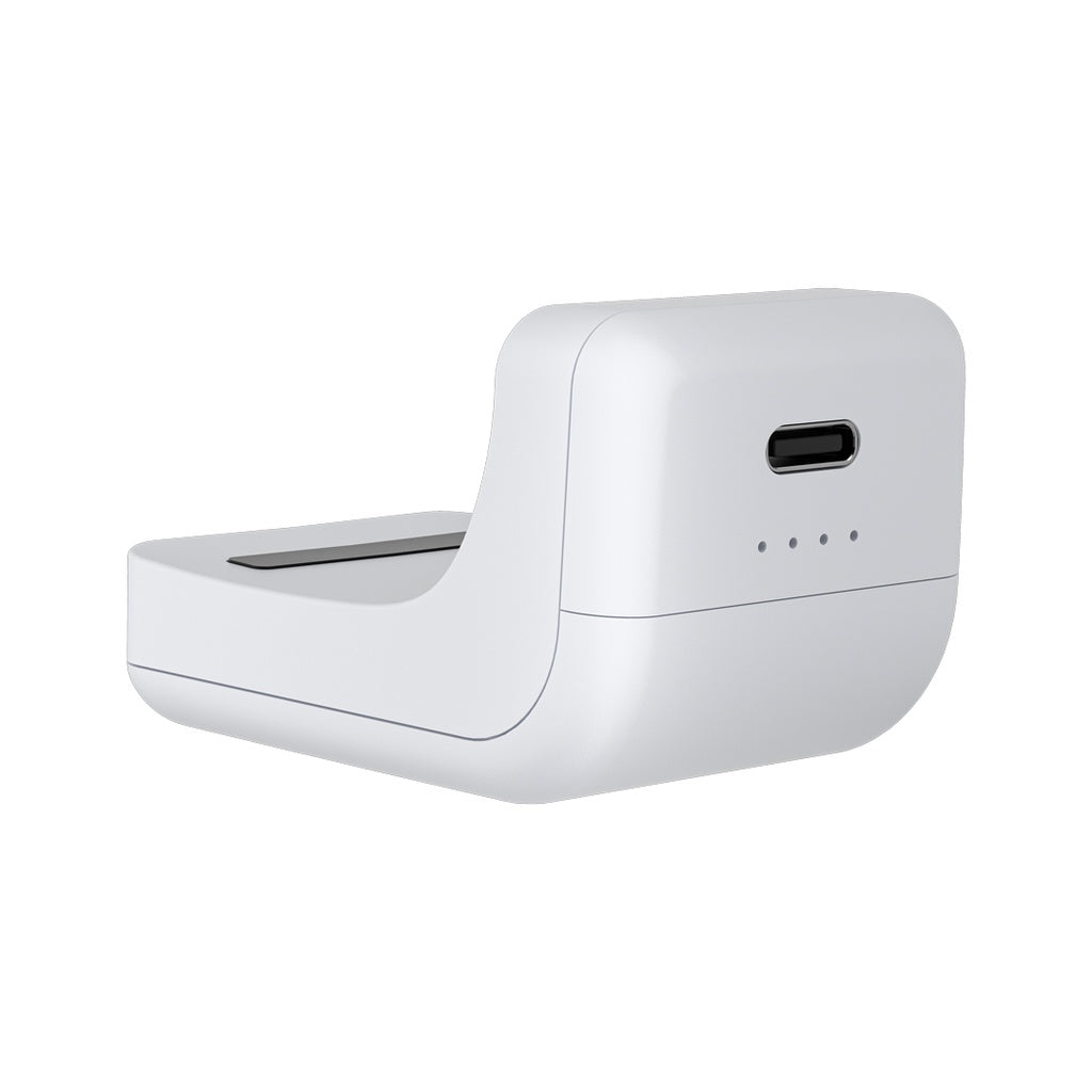 CONTROLADOR DE GAMEPAD PORODO GAMING PS5 1800MAH CAPACIDADE DA BATERIA, COMPATÍVEL COM PS5 WIRELESS CONTROLLER, PORTA DE CARREGAMENTO TIPO-C - BRANCO