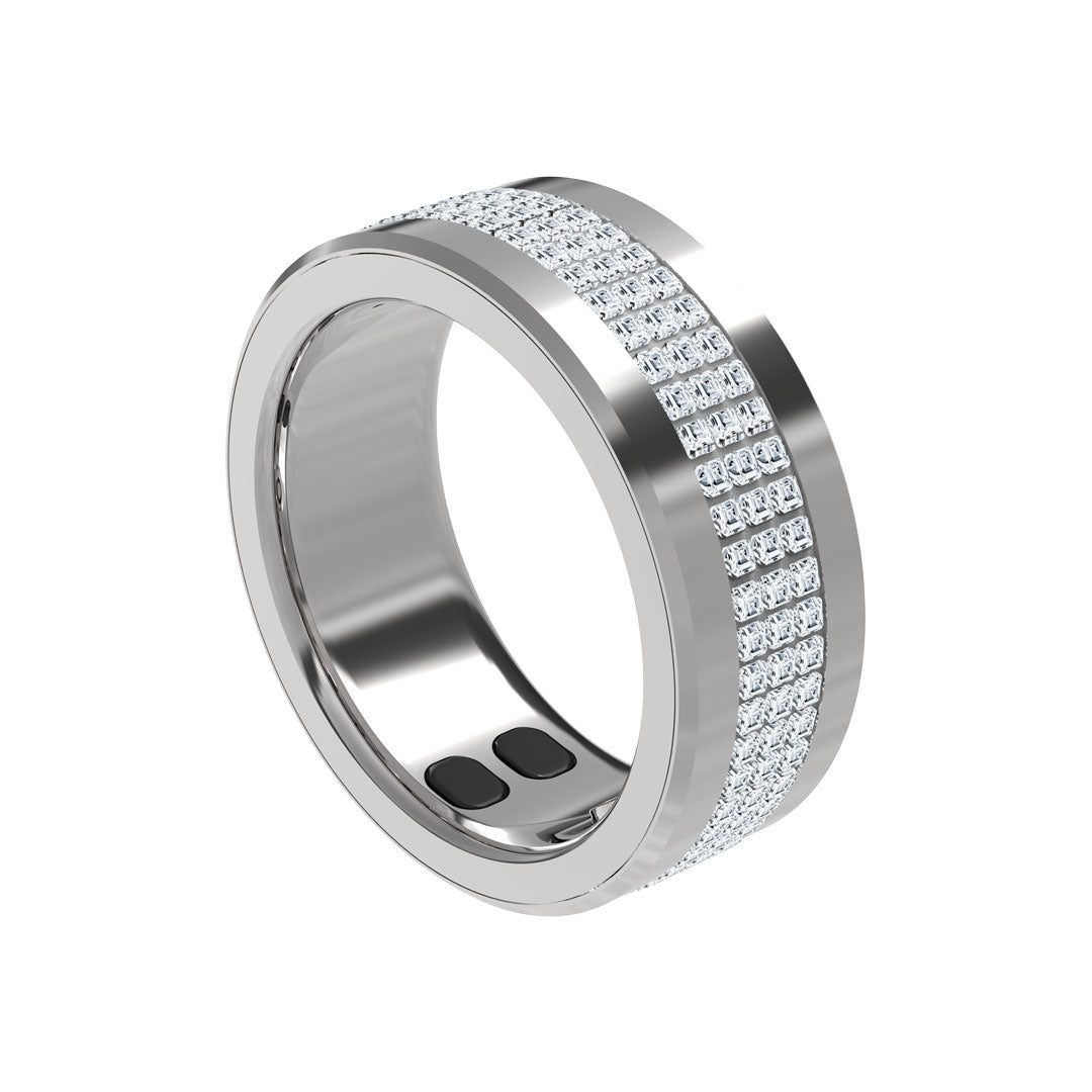 Porodo Smart Ring Lady – Tamanho 9 – Prateado