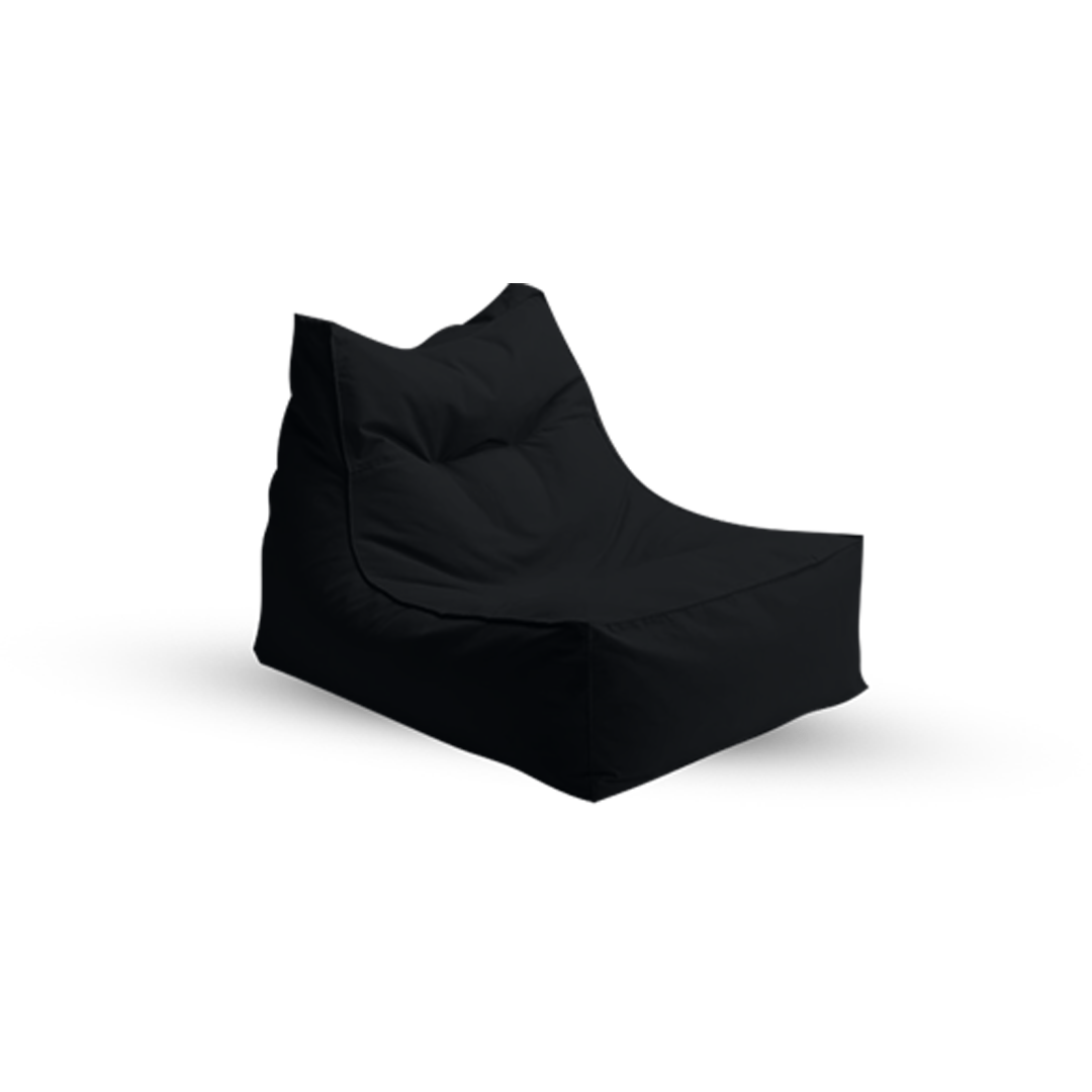 Puff Sofá Tecido Exterior - Preta