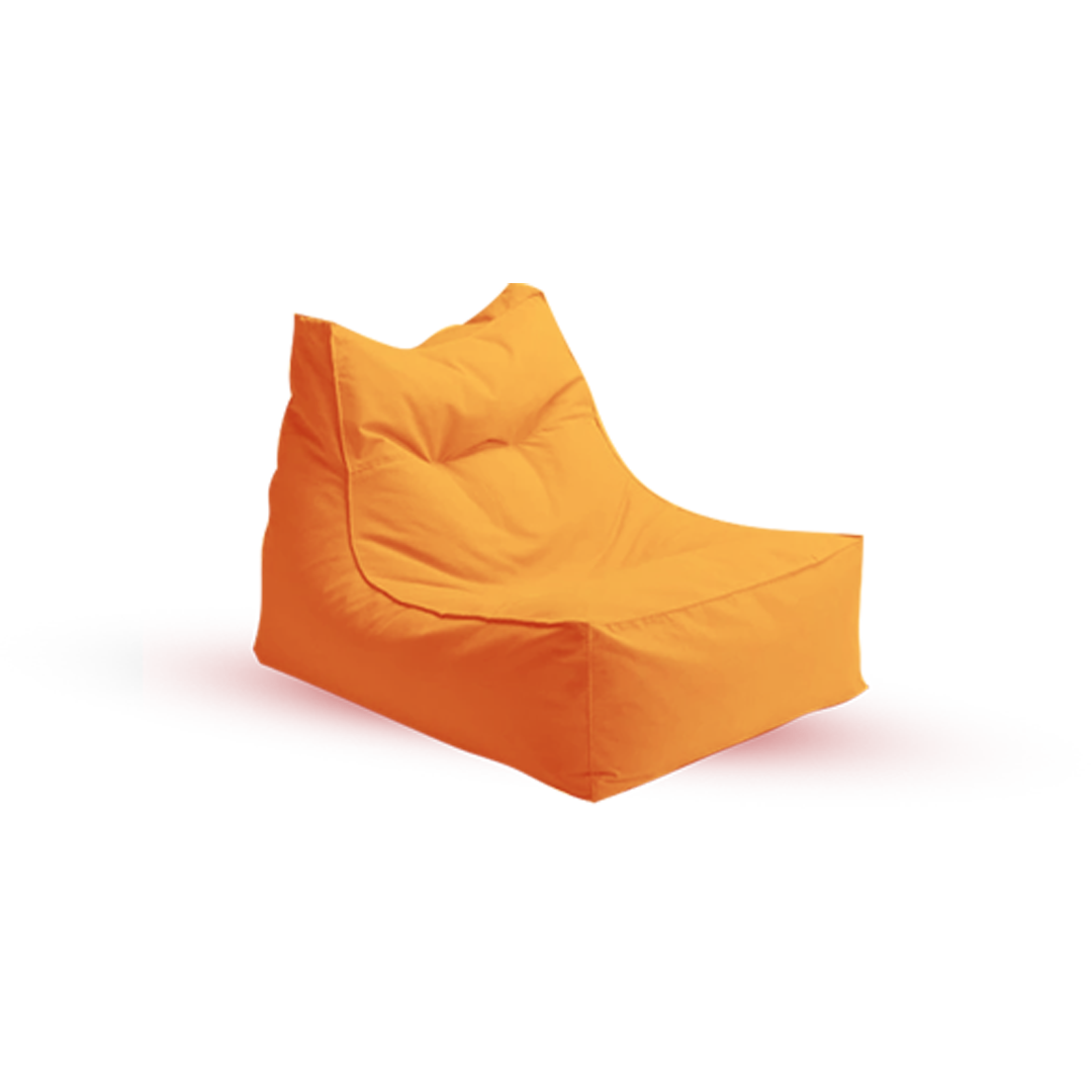 Puff Sofá Tecido Exterior - Laranja