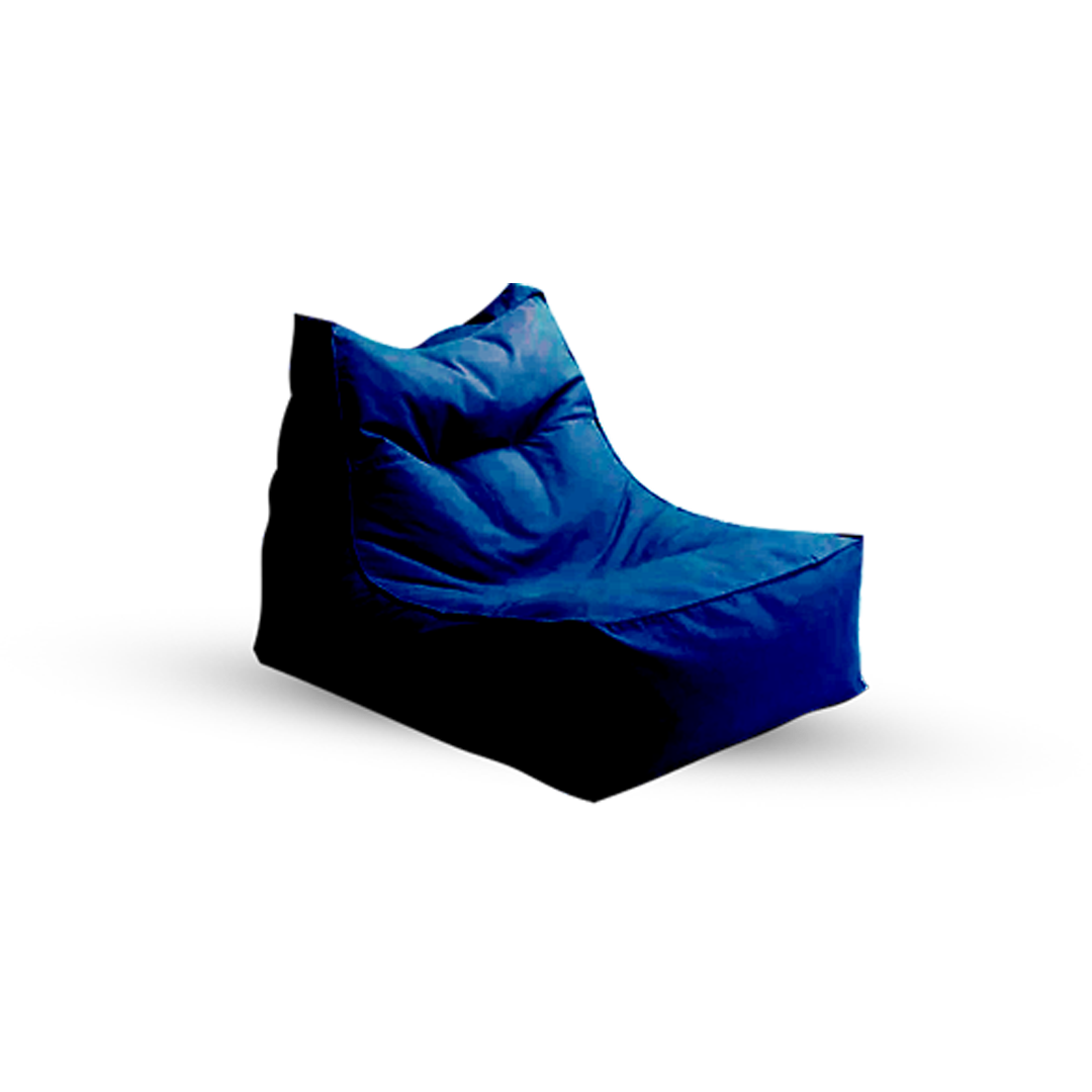 Puff Sofá Tecido Exterior - Azul Escuro