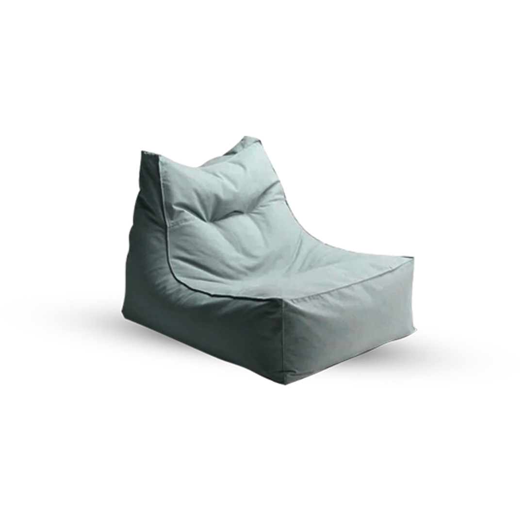 Puff Sofá Tecido Exterior - Cinza