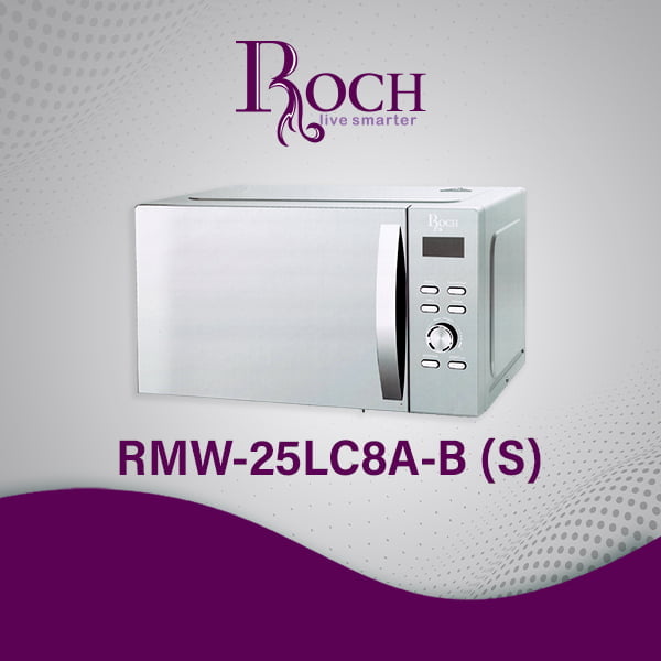 Micro-ondas ROCH 25 Ltrs. + Grill (RMW-25LC8A-B(S))