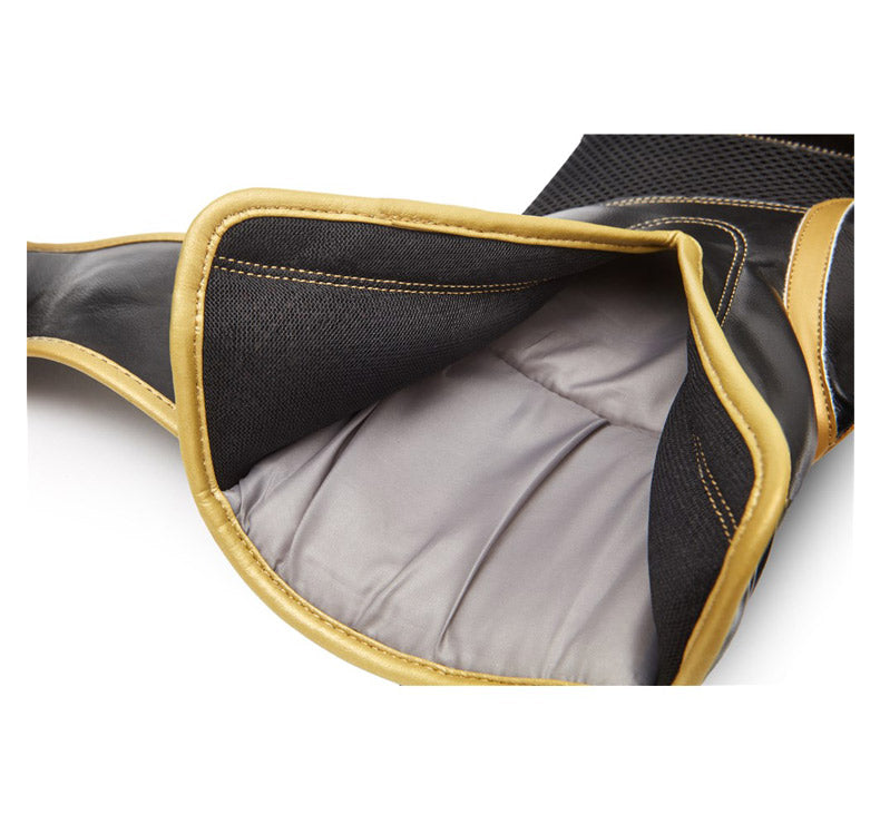 VAREJO 10OZ LUVAS DE BOXE REEBOK GOLD-PRETO 10OZ