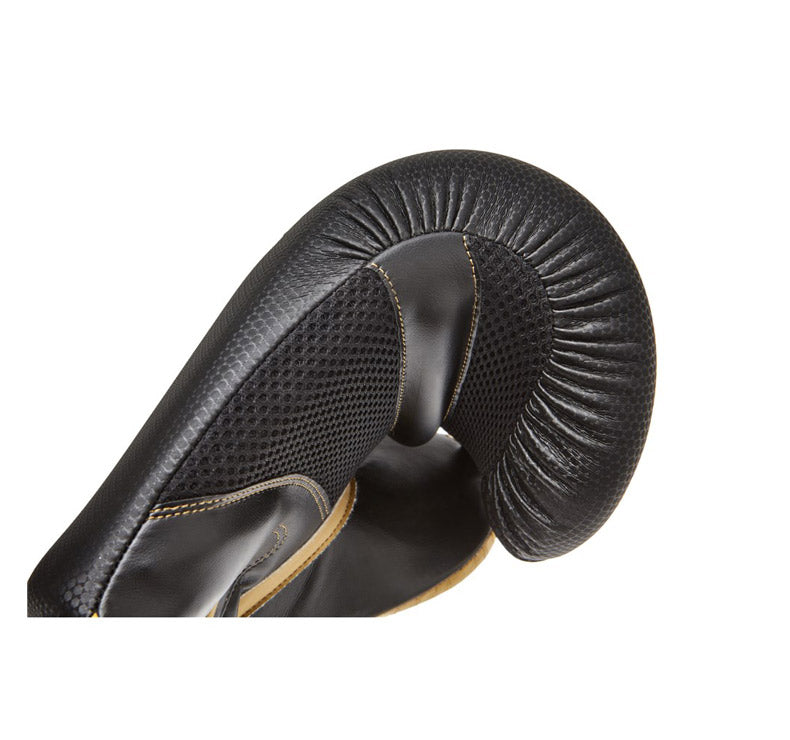 VAREJO 10OZ LUVAS DE BOXE REEBOK GOLD-PRETO 10OZ