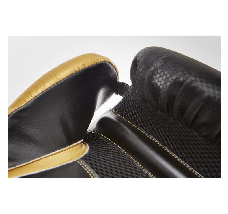 VAREJO 10OZ LUVAS DE BOXE REEBOK GOLD-PRETO 10OZ