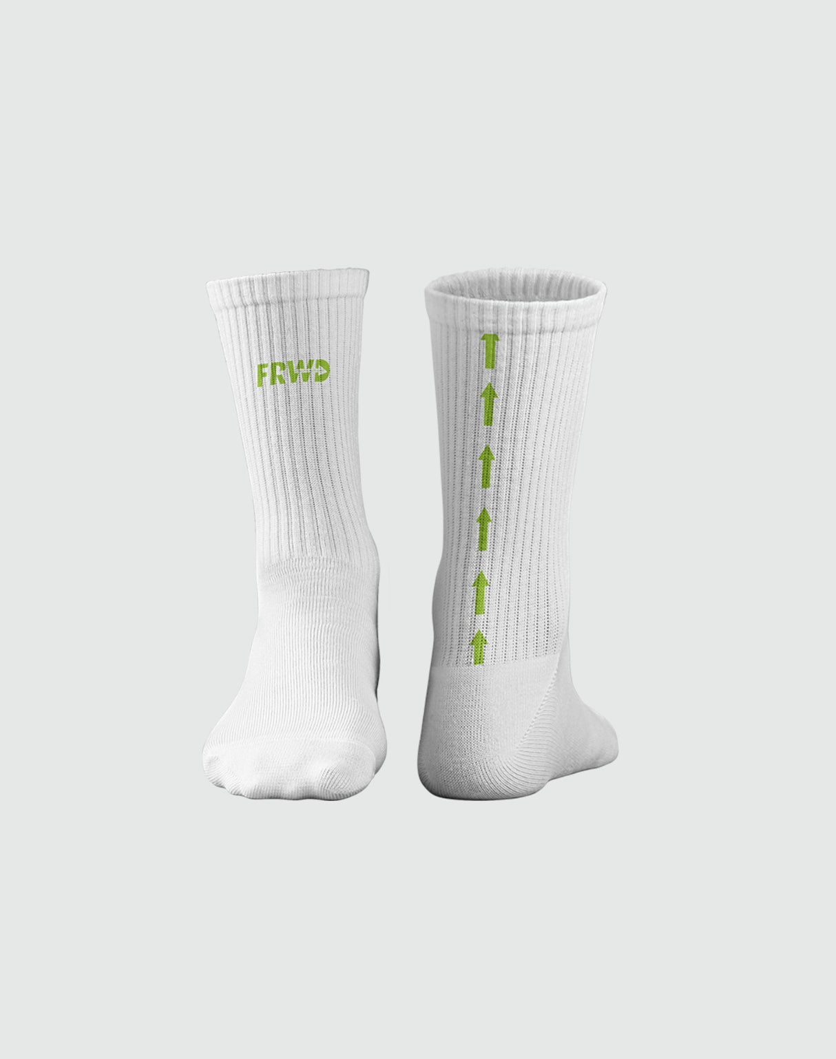 Meias Forword– Branca e Verde tamanho S