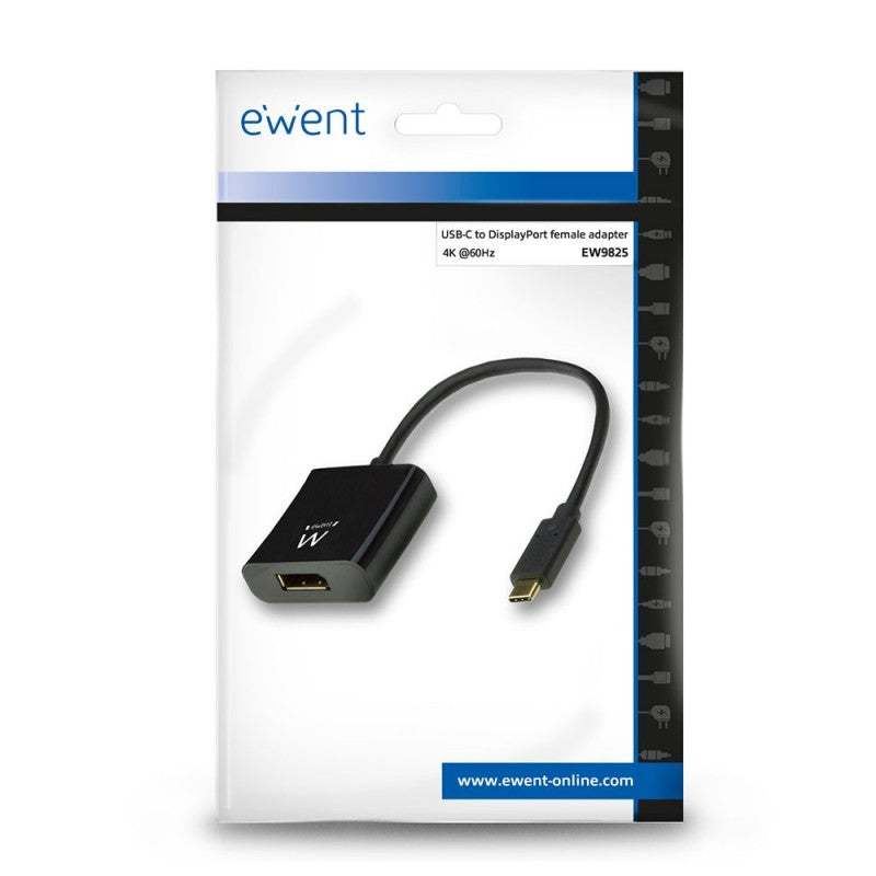 ADAPT CONVERSOR EWENT USB-C PARA DP 4K/60HZ