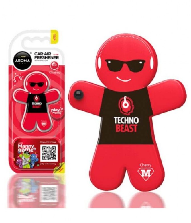 Ambientador de Carro Aroma Car MANNY - Cherry