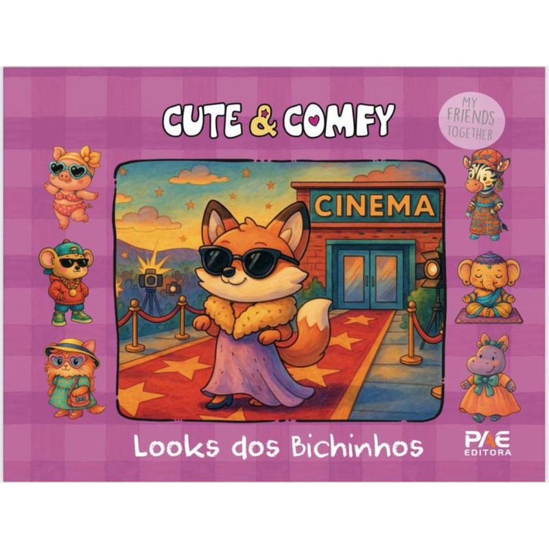 LOOKS DOS BICHINHOS - LIVRO DE COLORIR