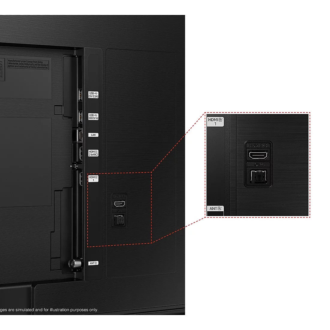 TV SAMSUNG 85" QLED 4K FLAT - Q60D (2024) EG