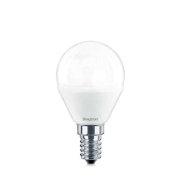 Lâmpada LED Esférica 6,5W 560lm E14 6500K Braytron