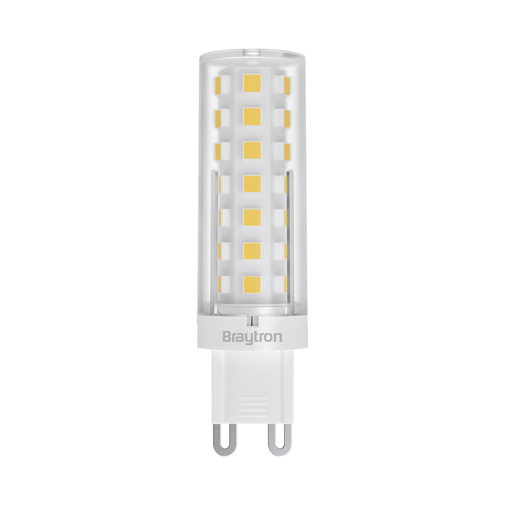 Lâmpada LED G9 6,5W 4000K 360° Braytron – Luz Neutra com Alta Eficiência