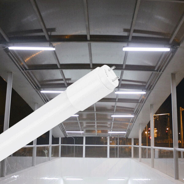 Tubo LED T8 9W G13 4000K Transparente Braytron