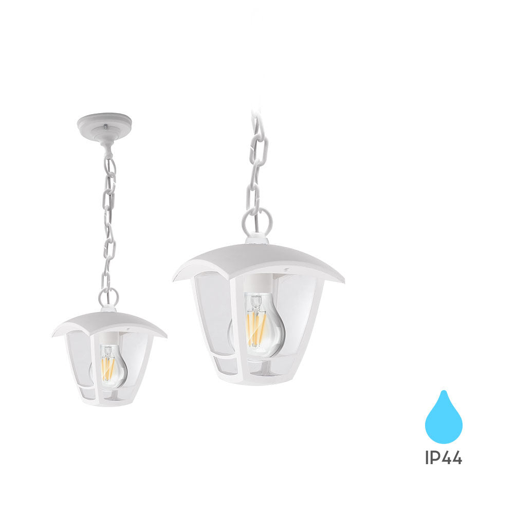 Luminária de Parede Braytron Berlin 800mm Branca 1xE27 IP44 | Iluminação Externa