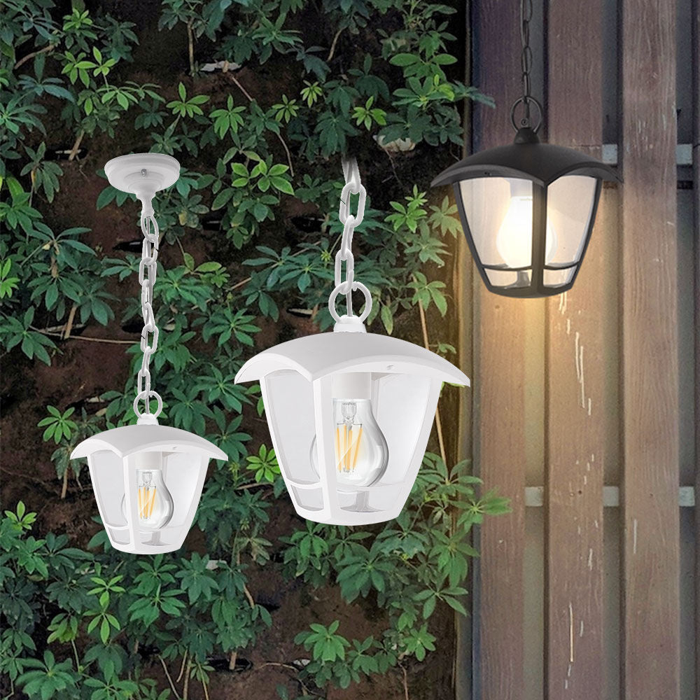 Luminária de Parede Braytron Berlin 800mm Branca 1xE27 IP44 | Iluminação Externa