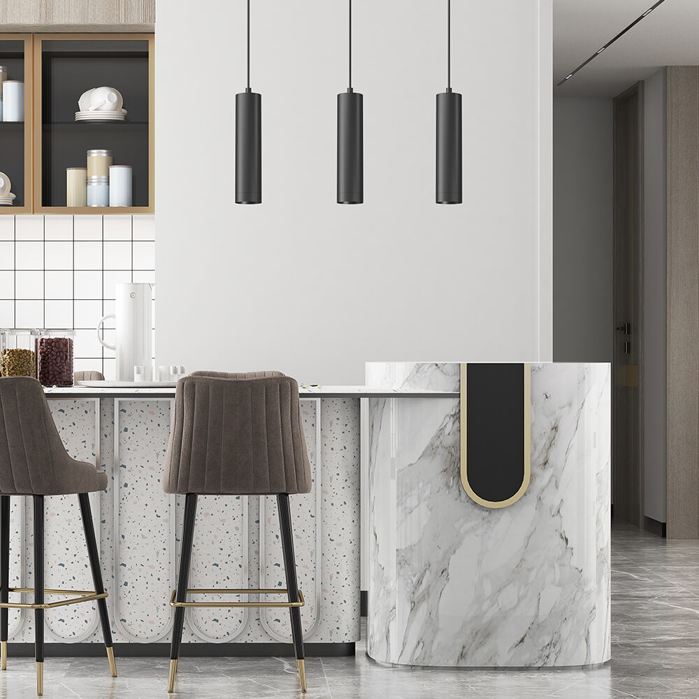 pot LED Braytron Beta 6020 Pendente Redondo Preto GU10 | Iluminação Direcionada