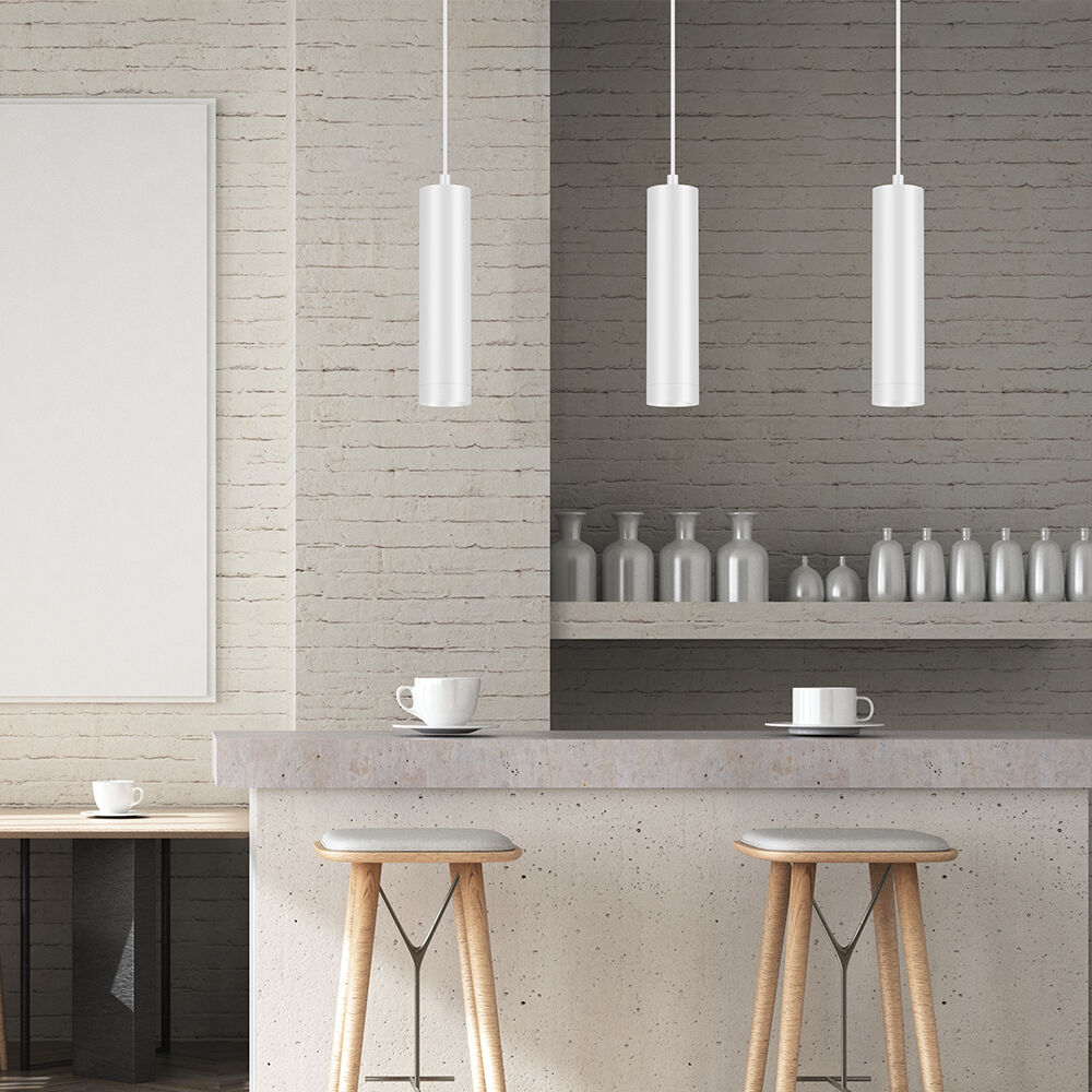 Spot LED Braytron Beta 6020 Pendente Redondo Branco GU10 | Iluminação Direcionada