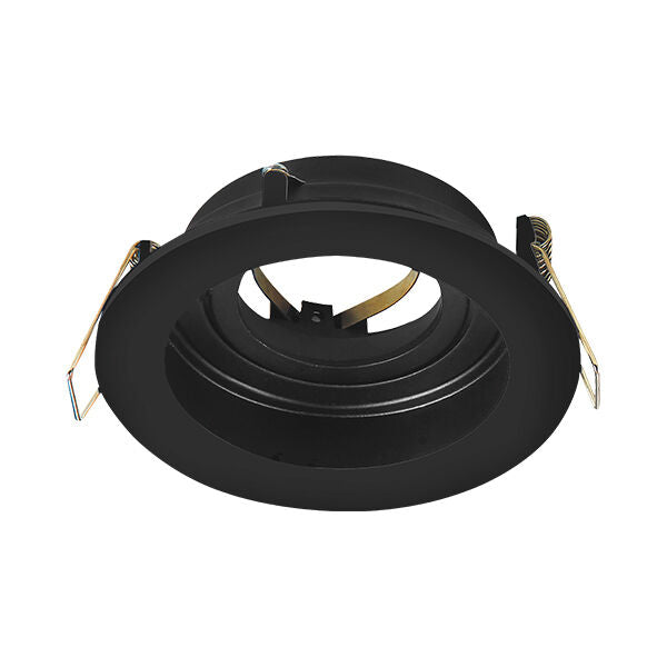 Spot LED Braytron Beta Redondo Preto | Iluminação Direcionada