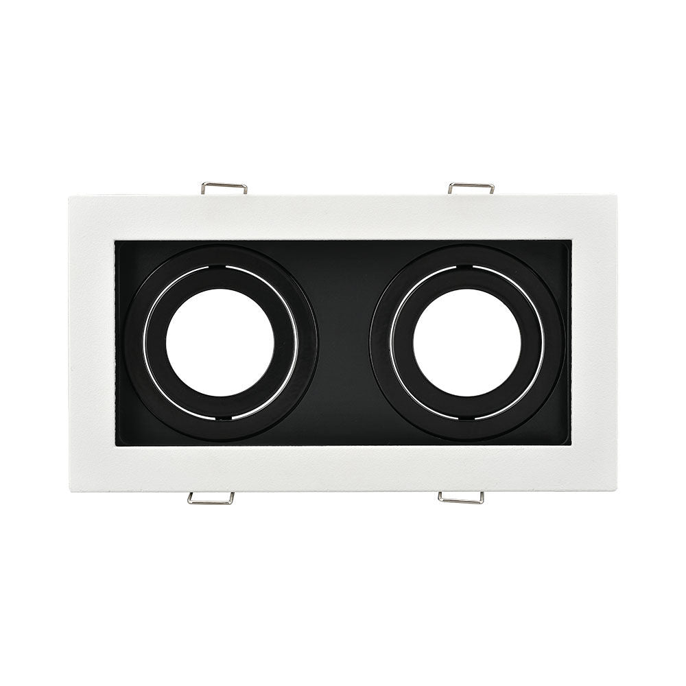 Spot LED Braytron Beta Quadrado 2D Branco | Iluminação Direcionada