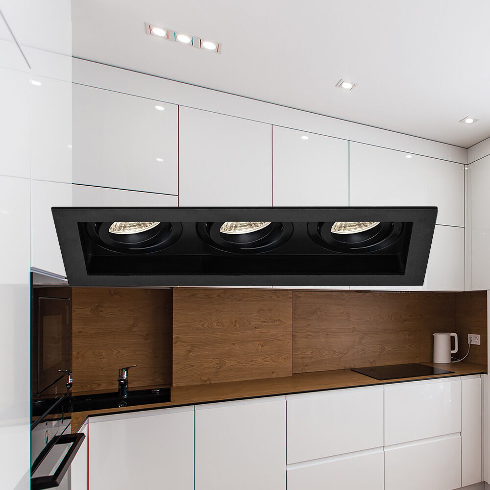 Spot LED Braytron Beta Quadrado 3D Branco | Iluminação Direcionada