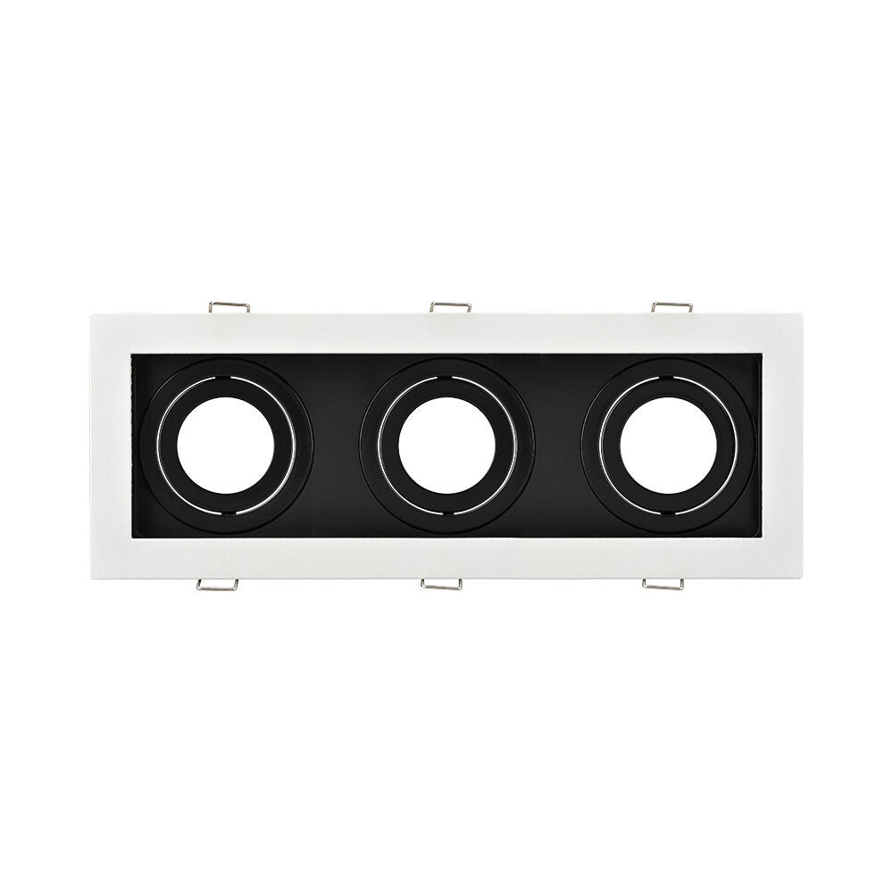 Spot LED Braytron Beta Quadrado 3D Branco | Iluminação Direcionada