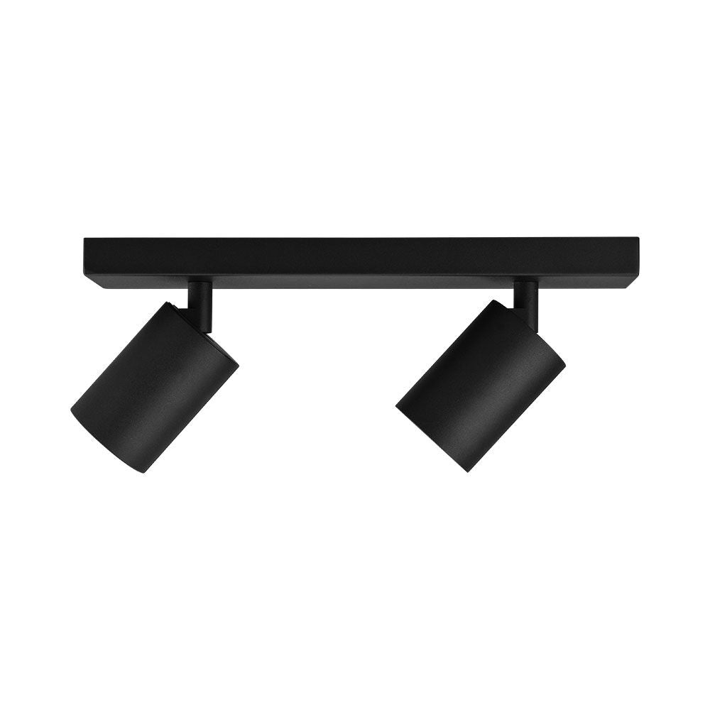 Spot LED Braytron Beta SRQ 2 Preto GU10 | Iluminação Direcionada