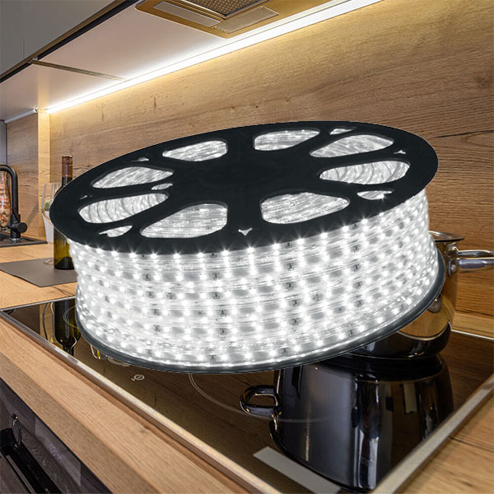 Fita LED Braytron 120L 2835 Âmbar 220V IP54 | Iluminação LED