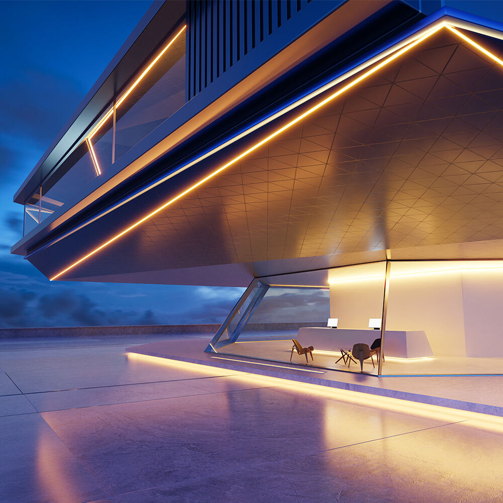 Fita LED Braytron 180L 2835 Vermelho 220V IP54 | Iluminação LED