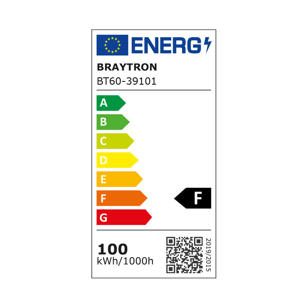 Projetor LED Braytron 100W 3000K | Iluminação Externa à Prova d'Água IP65