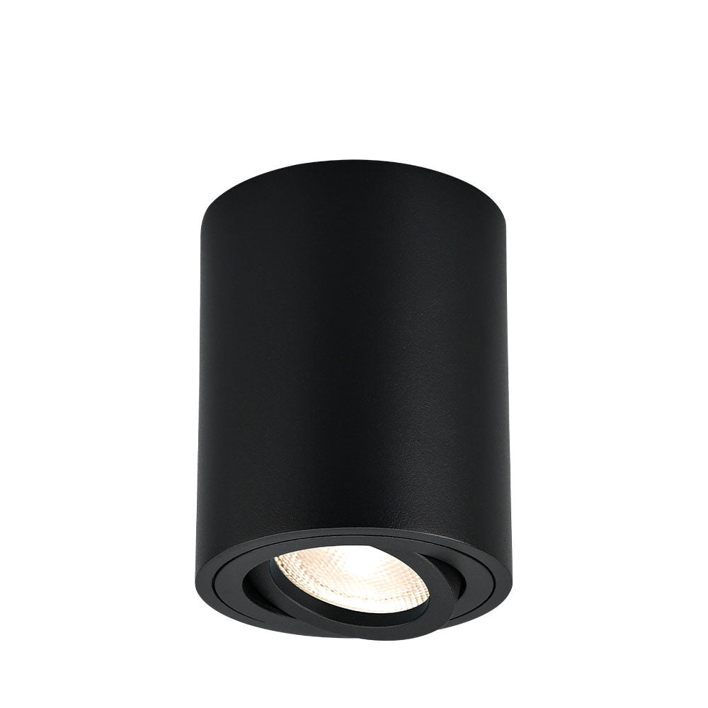 Spot LED Braytron Gama 8011 Redondo Preto GU10 | Iluminação Direcionada